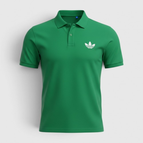 Adidas Originals Green Classic Polo Shirt / Pre-Owned